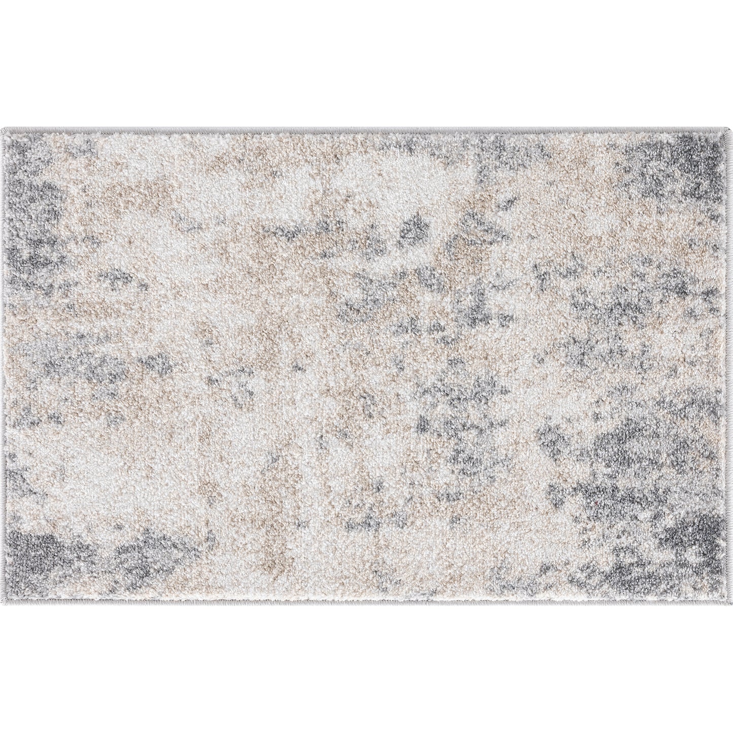 Tayse Abstract Area Rug DIA11-Spokane Contemporary Cut Pile Indoor Polypropylene