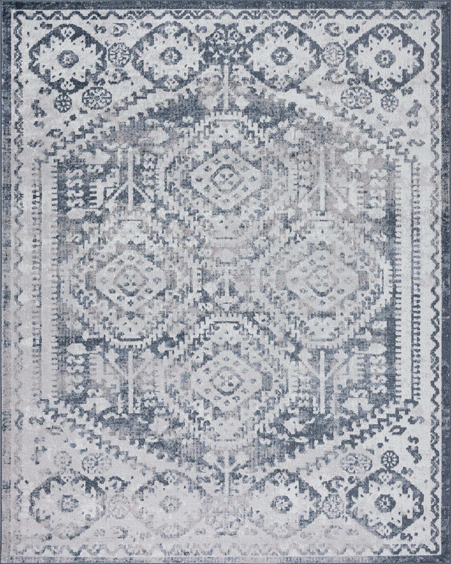 Tayse Oriental Area Rug NEX14-Mikaela Traditional Cut Pile Indoor Polypropylene