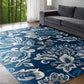 Tayse Floral Area Rug MDN42-Stella Traditional Cut Pile Indoor Polypropylene