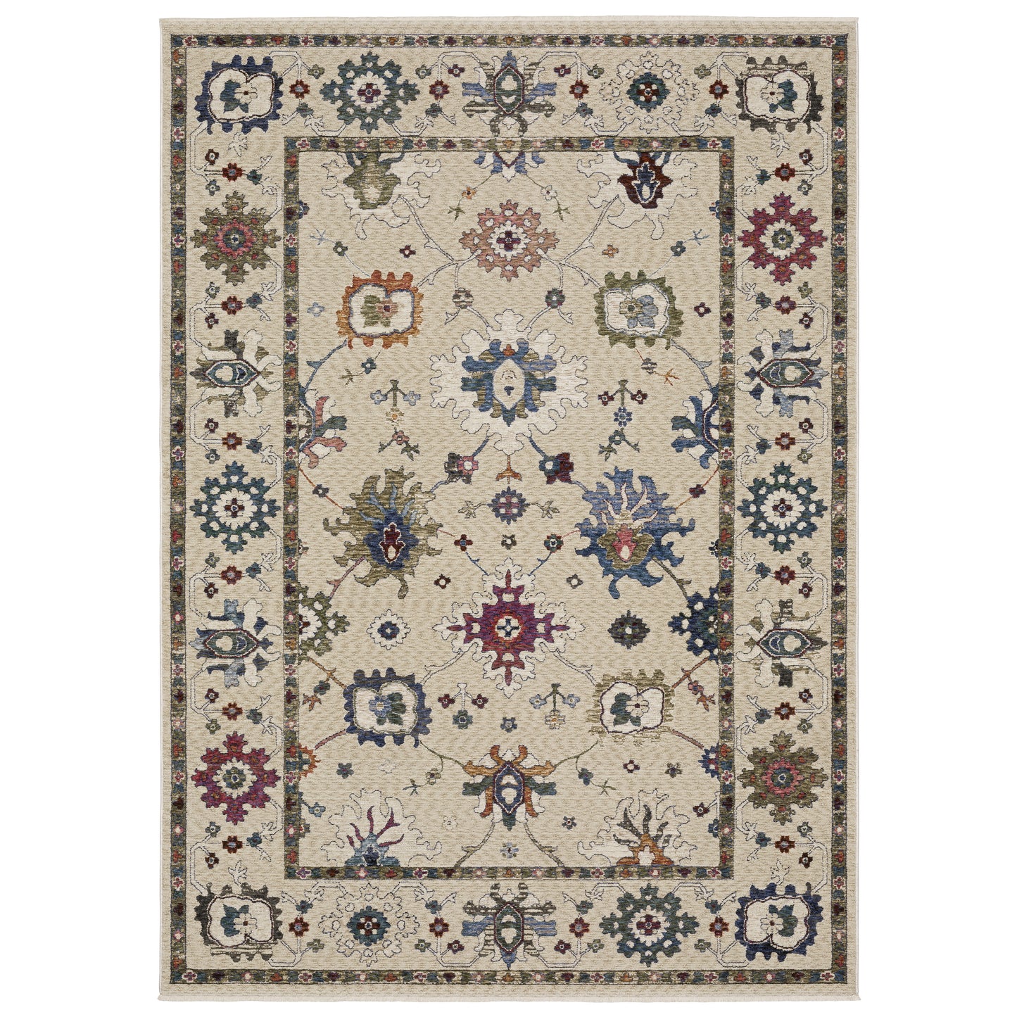 Oriental Weavers HA07H HASTINGS Traditional Indoor Area Rug