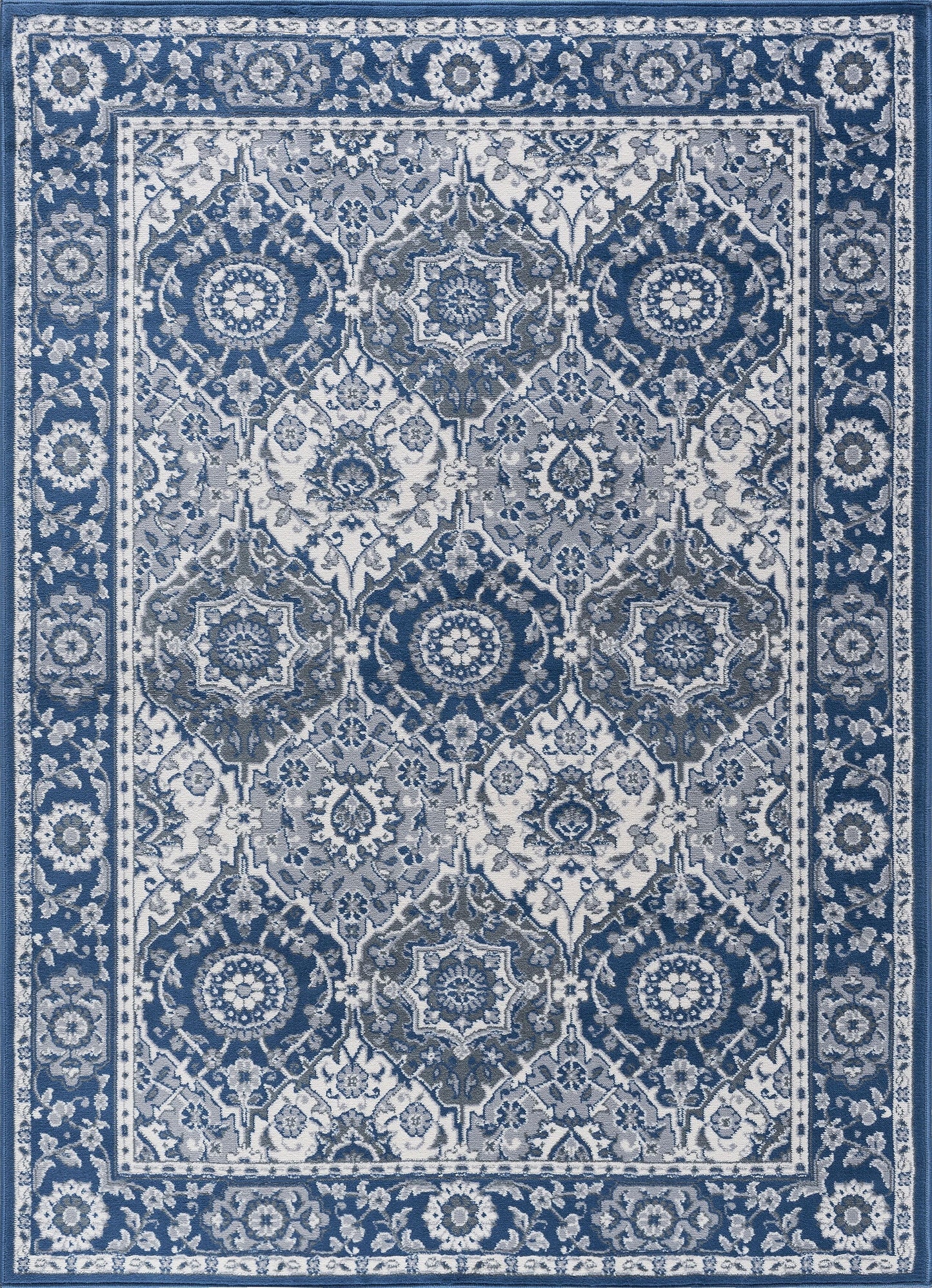 Tayse Oriental Area Rug MDN36-Newcomb Traditional Cut Pile Indoor Polypropylene