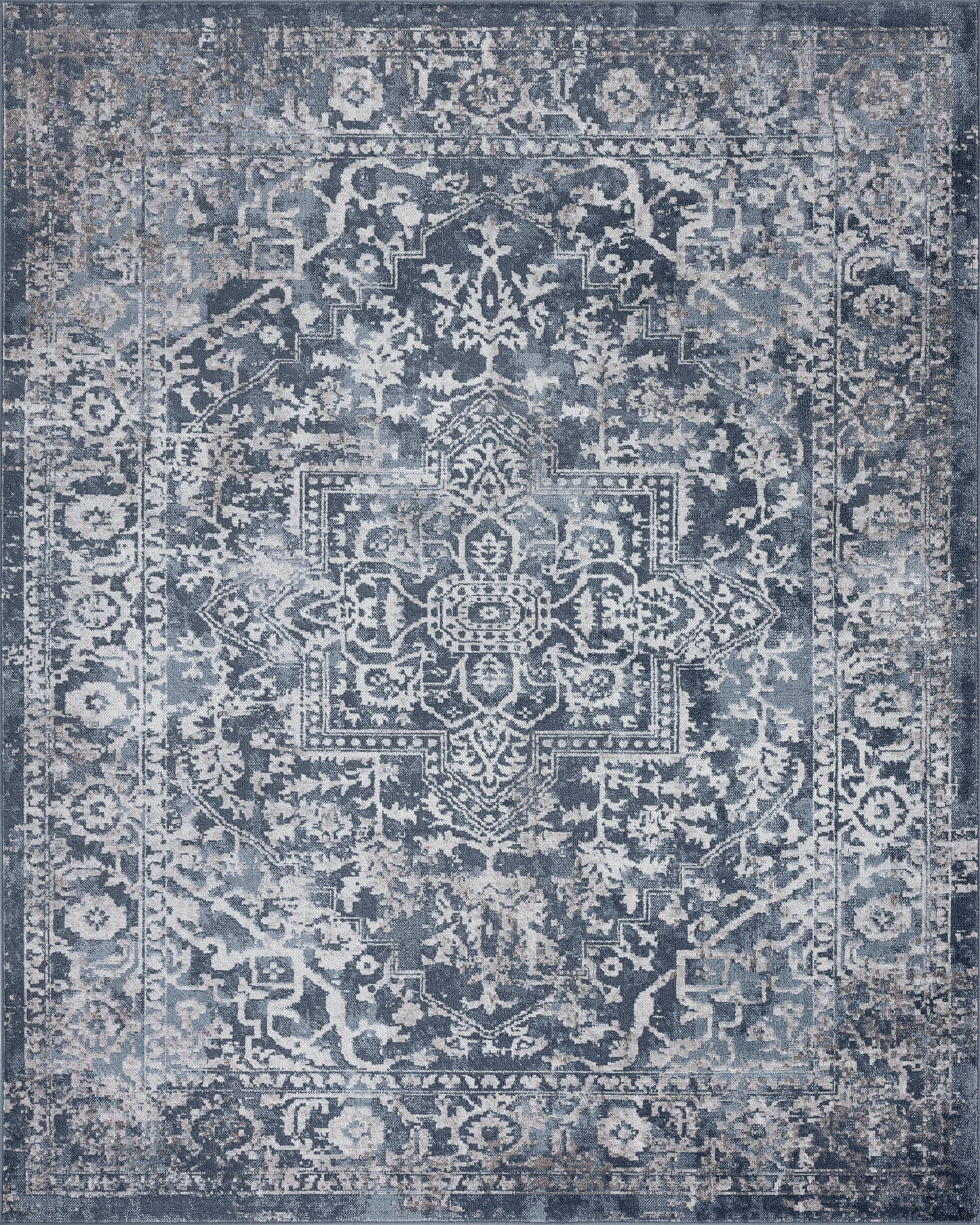 Tayse Oriental Area Rug NEX17-Cinda Traditional Cut Pile Indoor Polypropylene