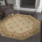 Tayse Border Area Rug SNS48-Orleans Traditional Cut Pile Indoor Polypropylene