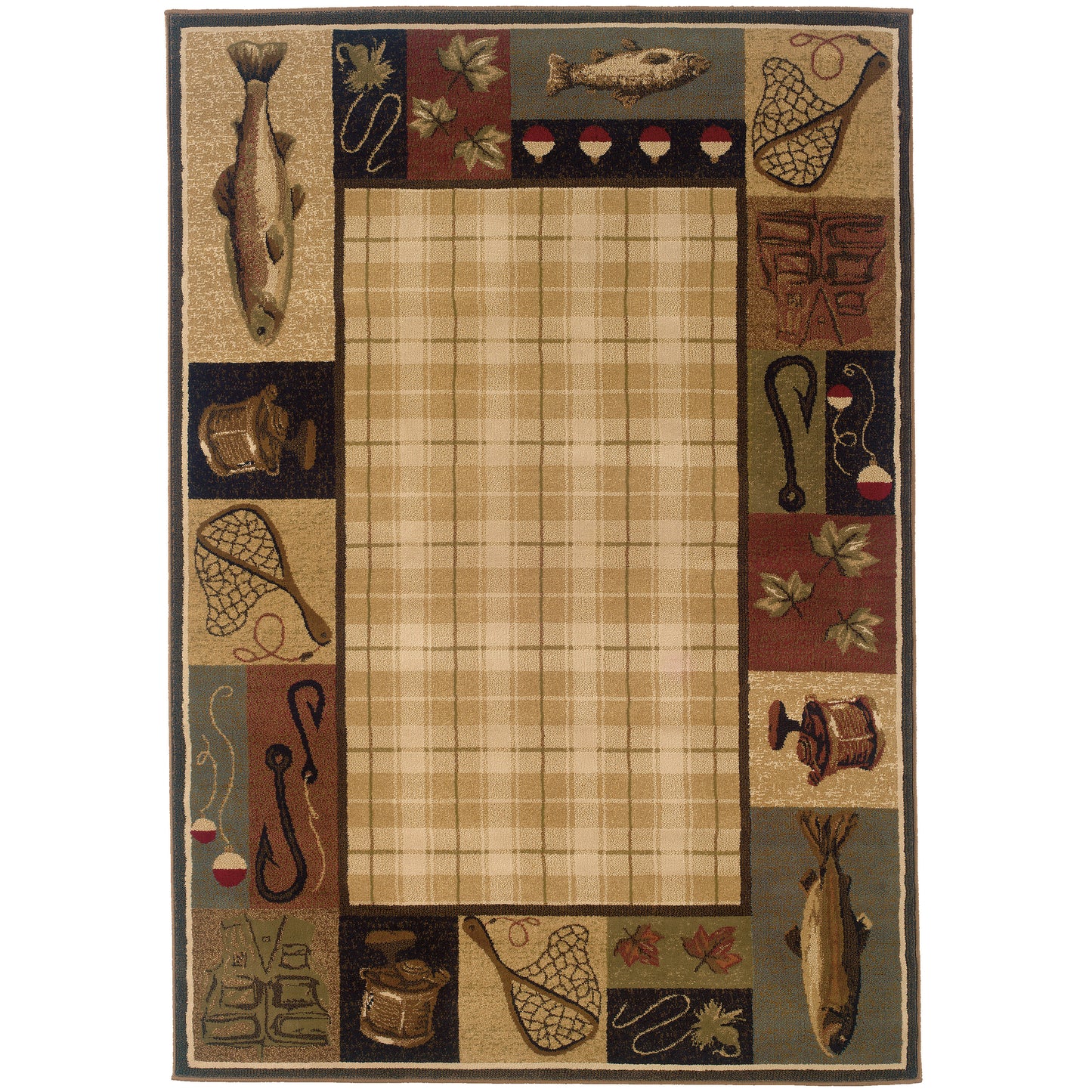 Oriental Weavers 1067A HUDSON Casual Indoor Area Rug