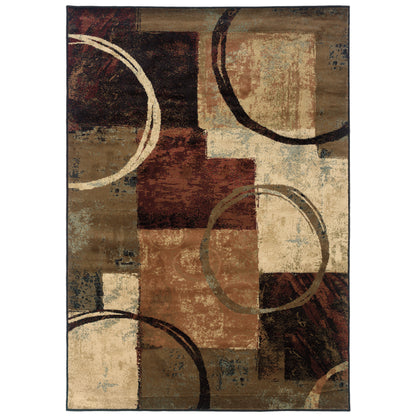 Oriental Weavers 2666F HUDSON Contemporary Indoor Area Rug