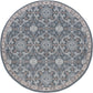 Tayse Damask Area Rug HMP38-Izel Traditional Cut Pile Indoor Polypropylene