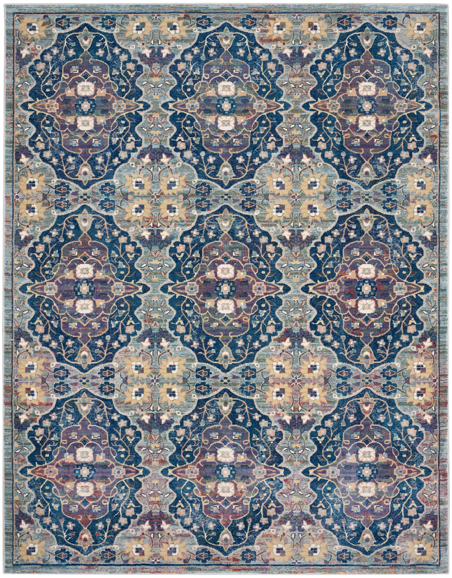 Ankara Global ANR16 Machine Made Synthetic Blend Indoor Area Rug By Nourison Home From Nourison Rugs