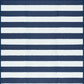 Tayse Stripes Area Rug LNA11-Simonson Contemporary Flat Weave Indoor/Outdoor Polypropylene