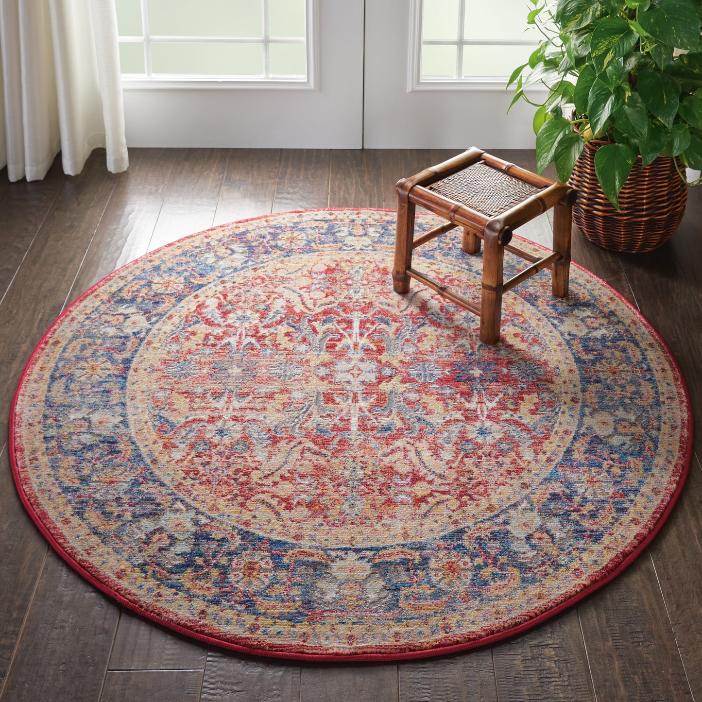 Ankara Global ANR02 Machine Made Synthetic Blend Indoor Area Rug By Nourison Home From Nourison Rugs