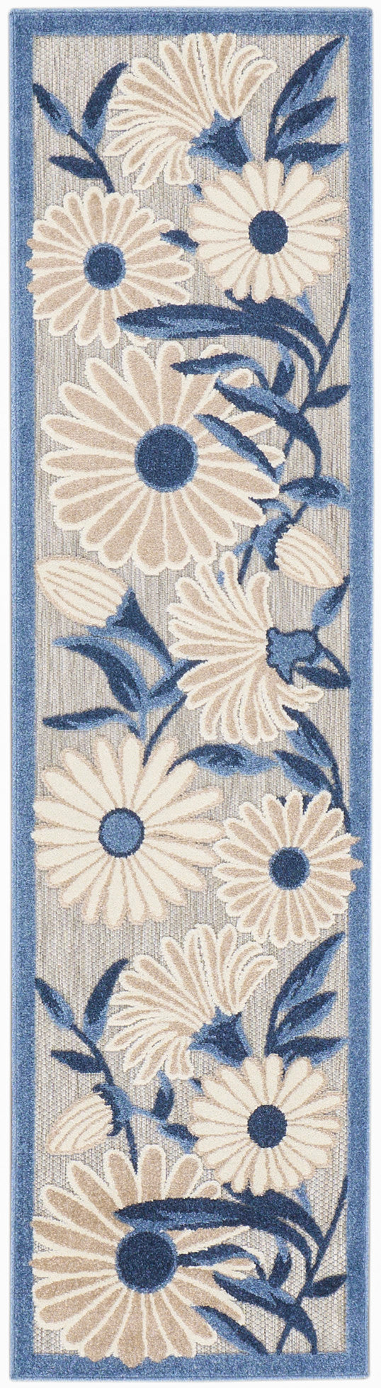 Nourison Home Aloha ALH33 Contemporary Floral Indoor/Outdoor Area Rug