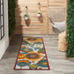 Aloha ALH25 Machine Made Synthetic Blend Indoor/Outdoor Area Rug By Nourison Home From Nourison Rugs