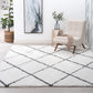 Tayse Diamond Area Rug JRS11-Mira Contemporary Cut Pile Indoor Polypropylene