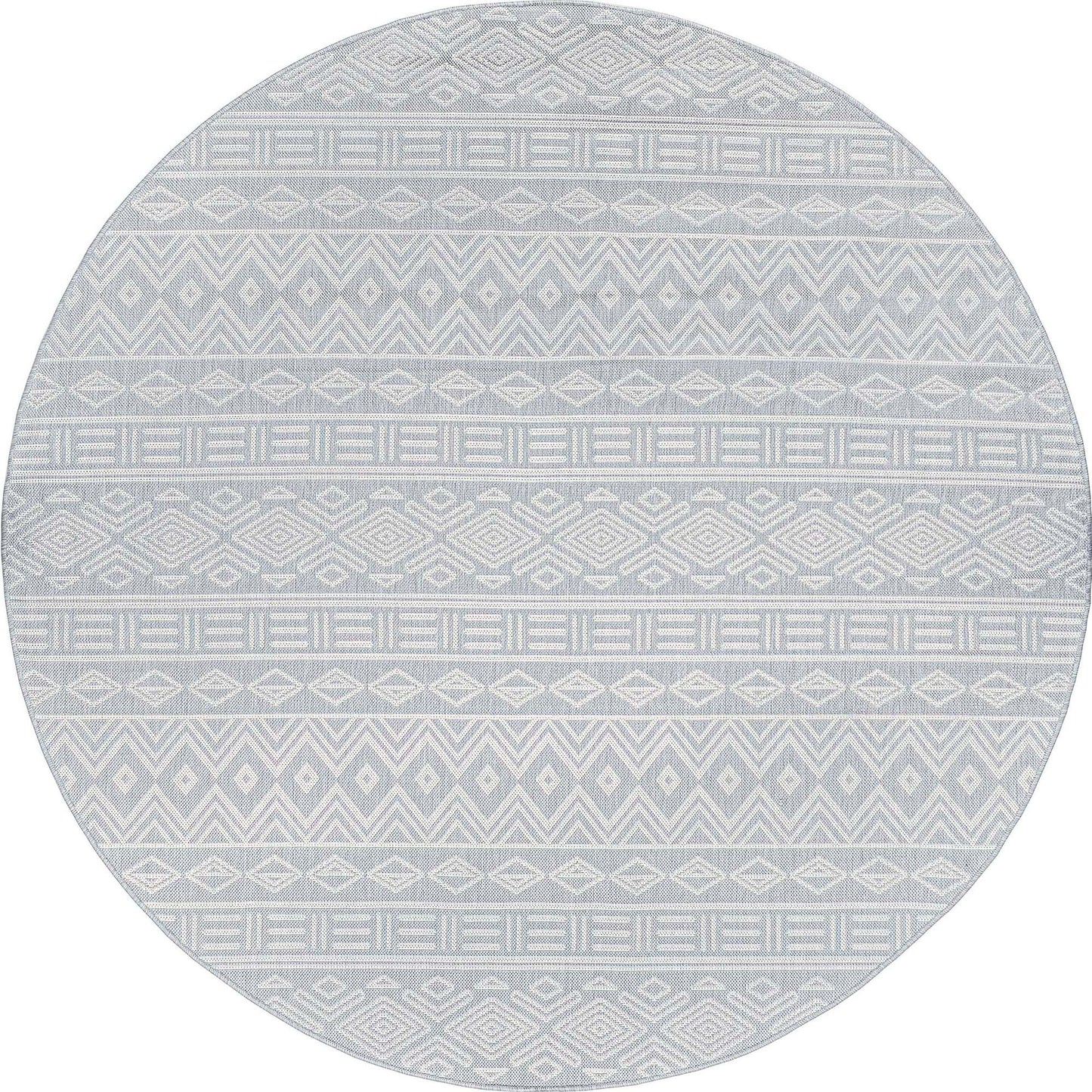 Tayse Moroccan Area Rug ECO20-Easton Contemporary Flat Weave Indoor/Outdoor Polypropylene