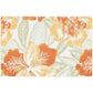 Tayse Floral Area Rug FLO14-Ramon Contemporary Flat Weave Indoor/Outdoor Polypropylene