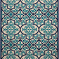 Nourison Home Aloha ALH14 Bohemian Trellis Indoor/Outdoor Area Rug