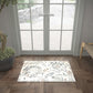 Tayse Floral Area Rug MDN42-Stella Traditional Cut Pile Indoor Polypropylene