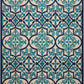 Nourison Home Aloha ALH14 Bohemian Trellis Indoor/Outdoor Area Rug