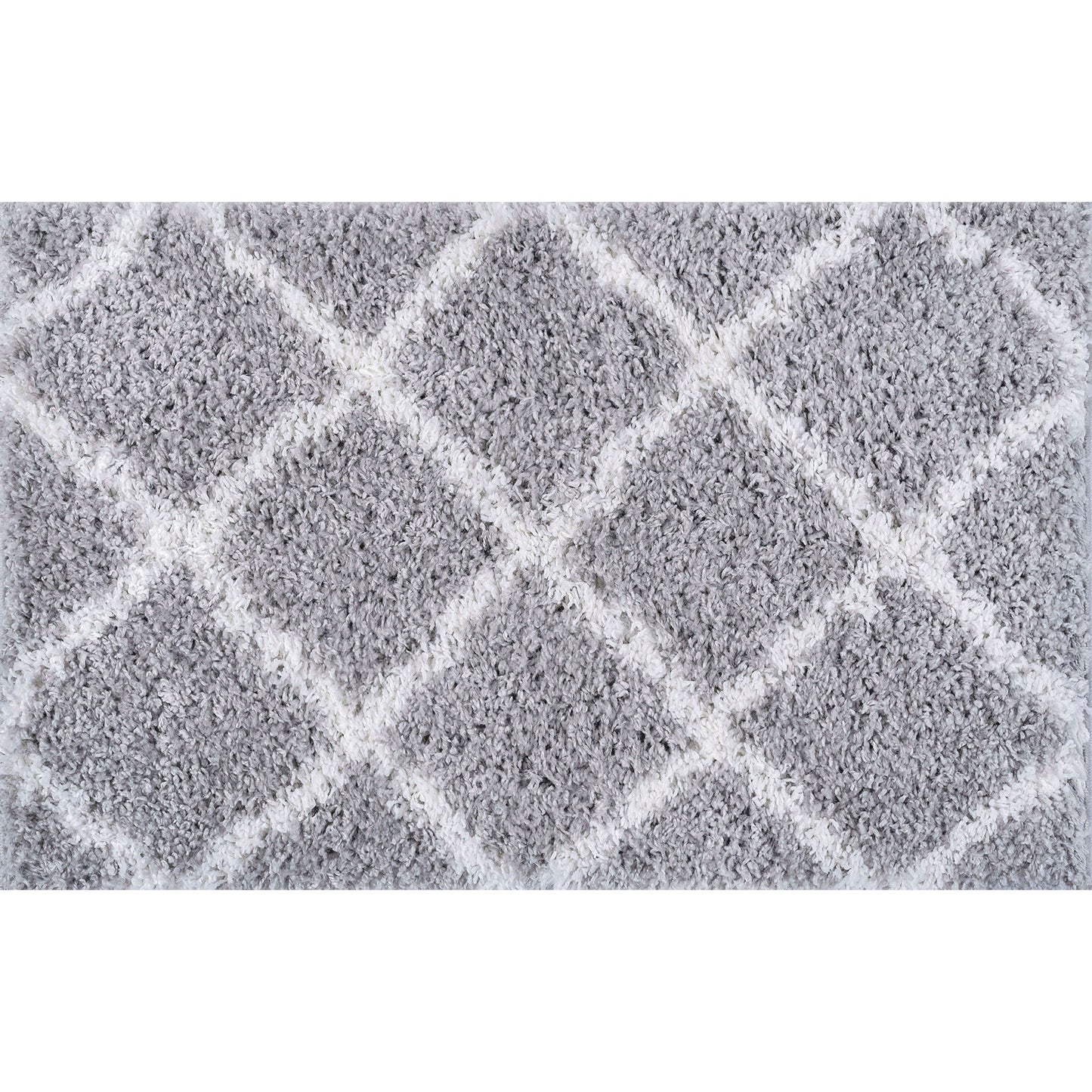 Tayse Diamond Area Rug JRS11-Mira Contemporary Cut Pile Indoor Polypropylene