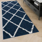 Tayse Diamond Area Rug JRS11-Mira Contemporary Cut Pile Indoor Polypropylene