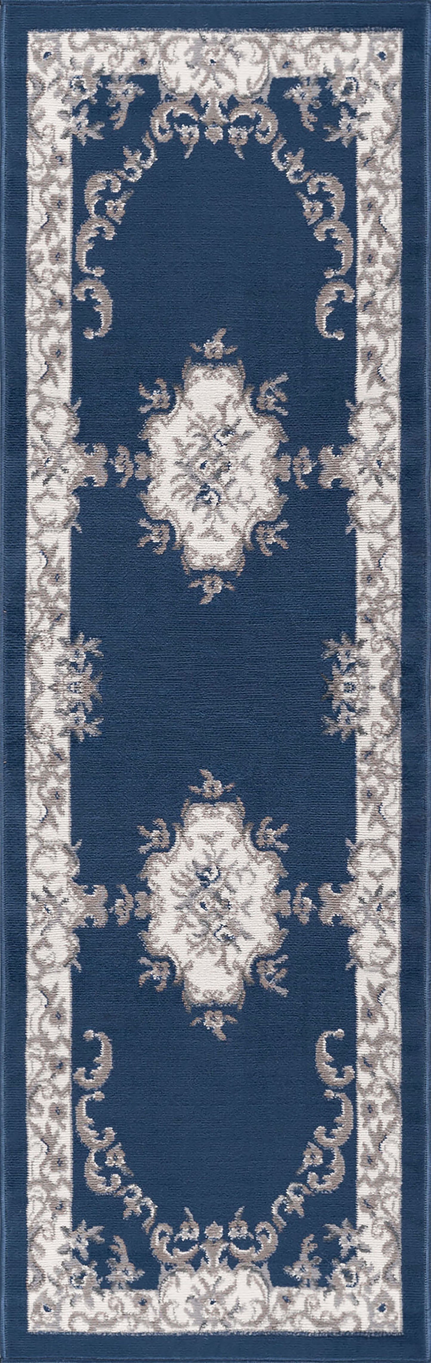 Tayse Oriental Area Rug HMP39-Jolie Traditional Cut Pile Indoor Polypropylene