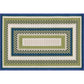 Tayse Border Area Rug STN12-Almus Contemporary Flat Weave Indoor Polypropylene