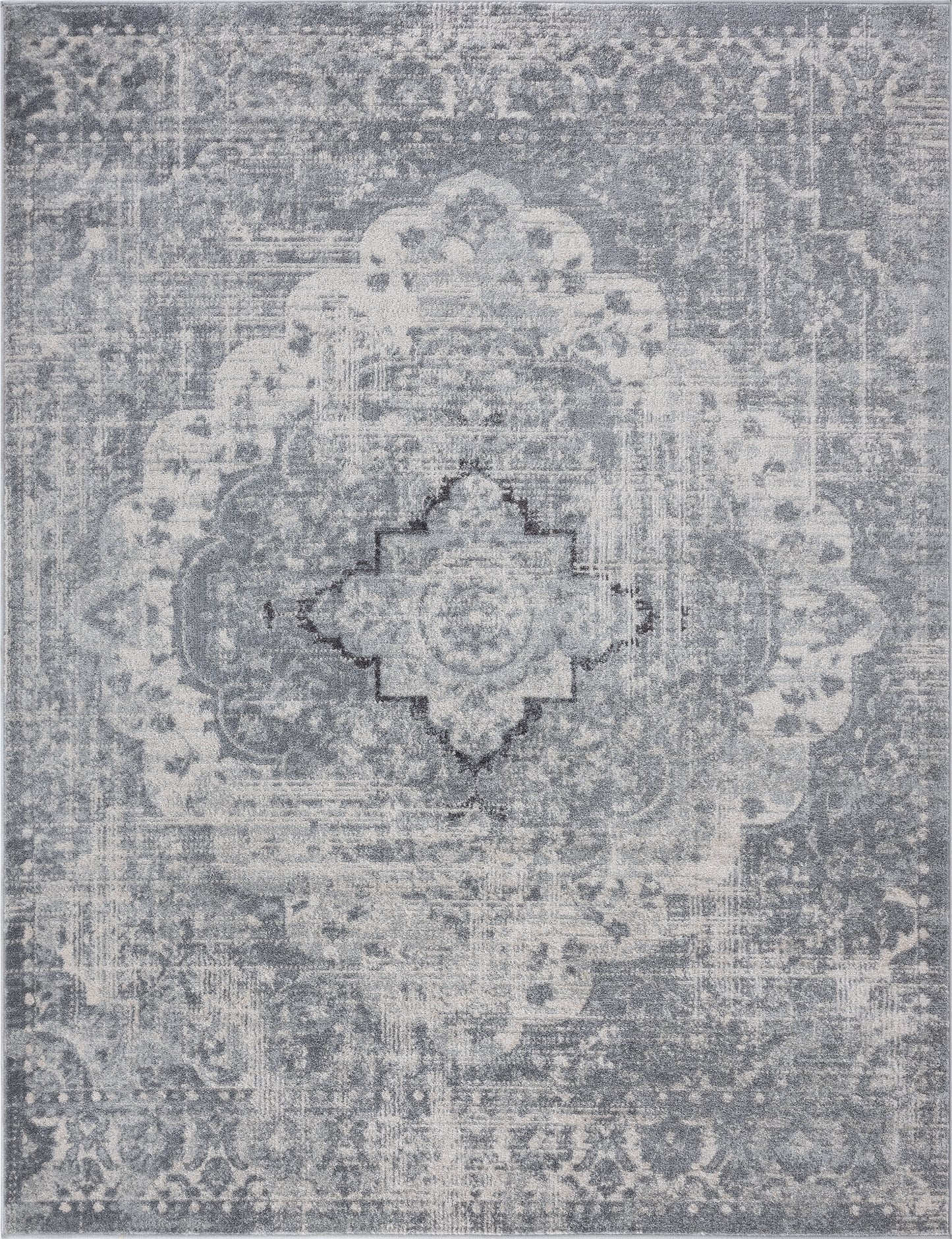 Tayse Medallion Area Rug DIA13-Britney Traditional Cut Pile Indoor Polypropylene