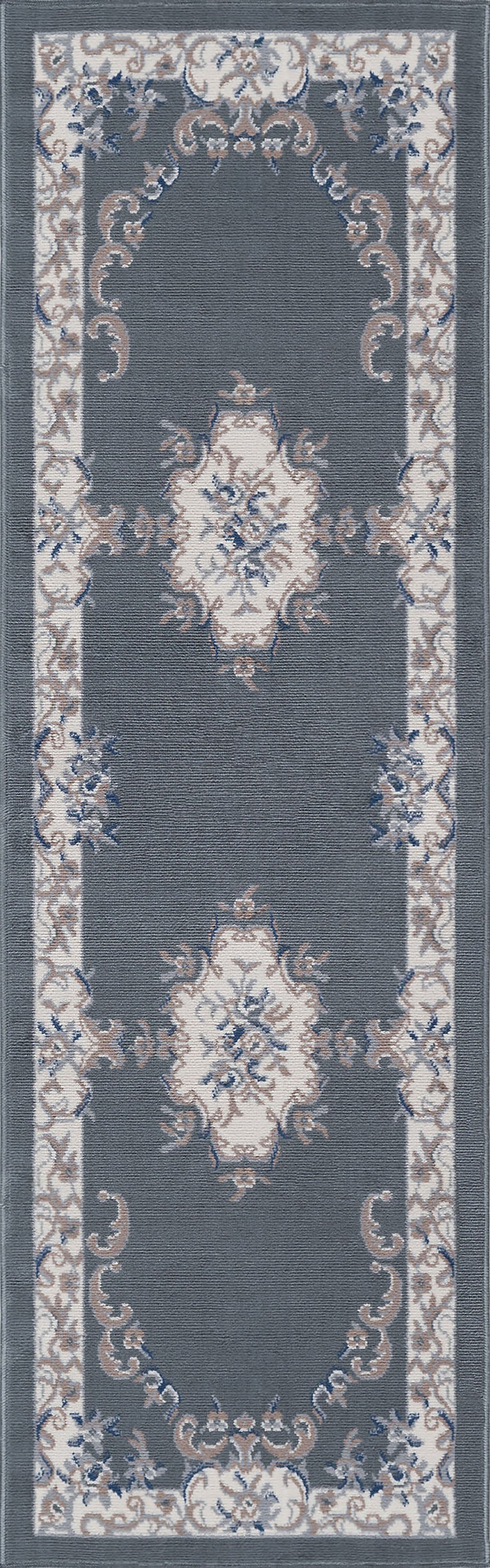 Tayse Oriental Area Rug HMP39-Jolie Traditional Cut Pile Indoor Polypropylene