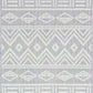 Tayse Moroccan Area Rug ECO20-Easton Contemporary Flat Weave Indoor/Outdoor Polypropylene