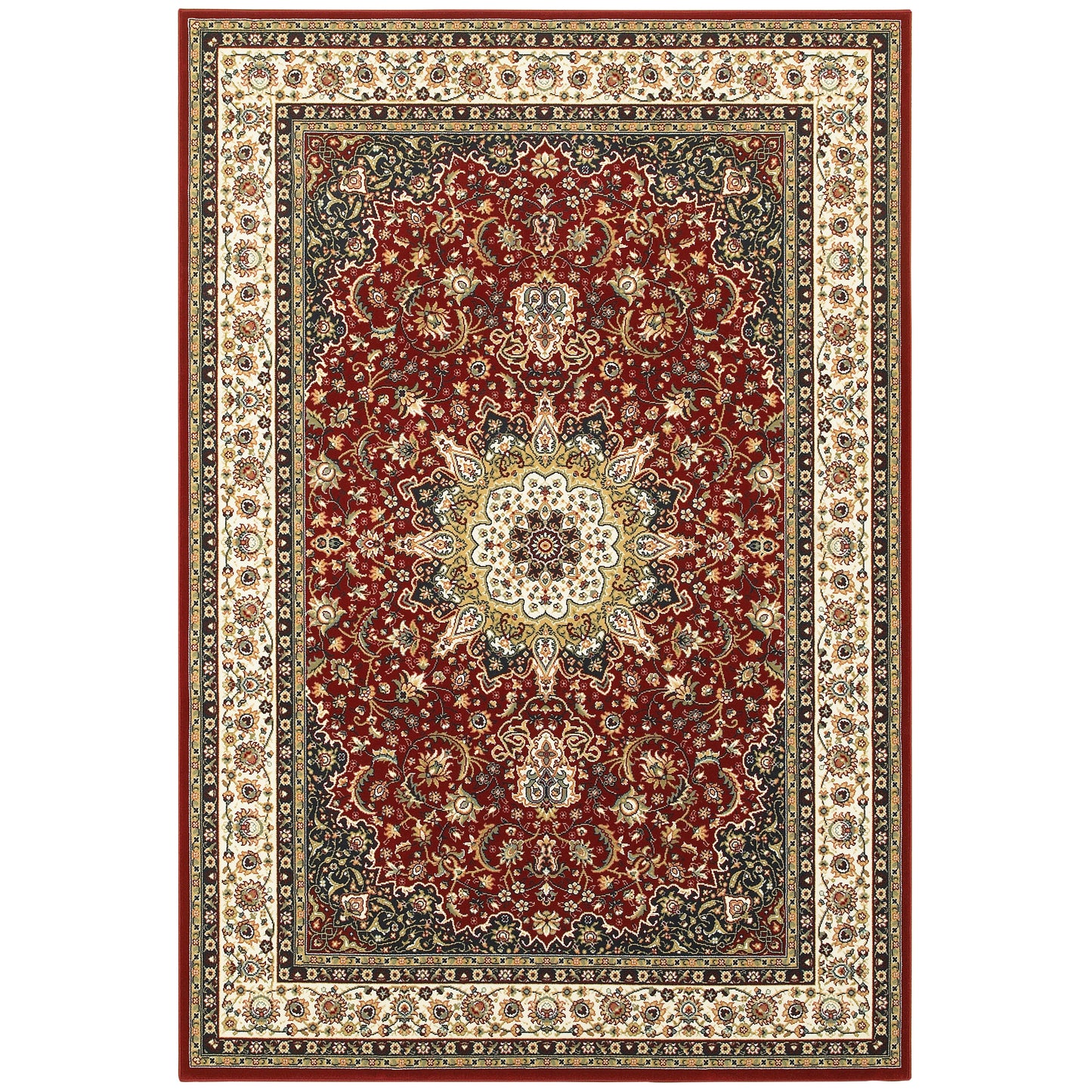 Oriental Weavers 119W1 KASHAN Traditional Indoor Area Rug