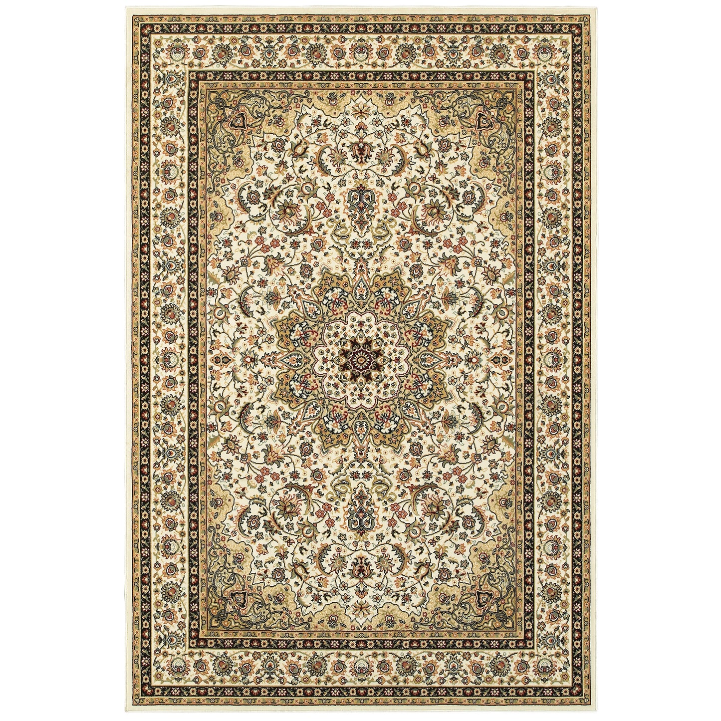 Oriental Weavers 119W1 KASHAN Traditional Indoor Area Rug