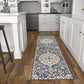 Tayse Medallion Area Rug TUS11-Jeanie Traditional Cut Pile Indoor Polypropylene