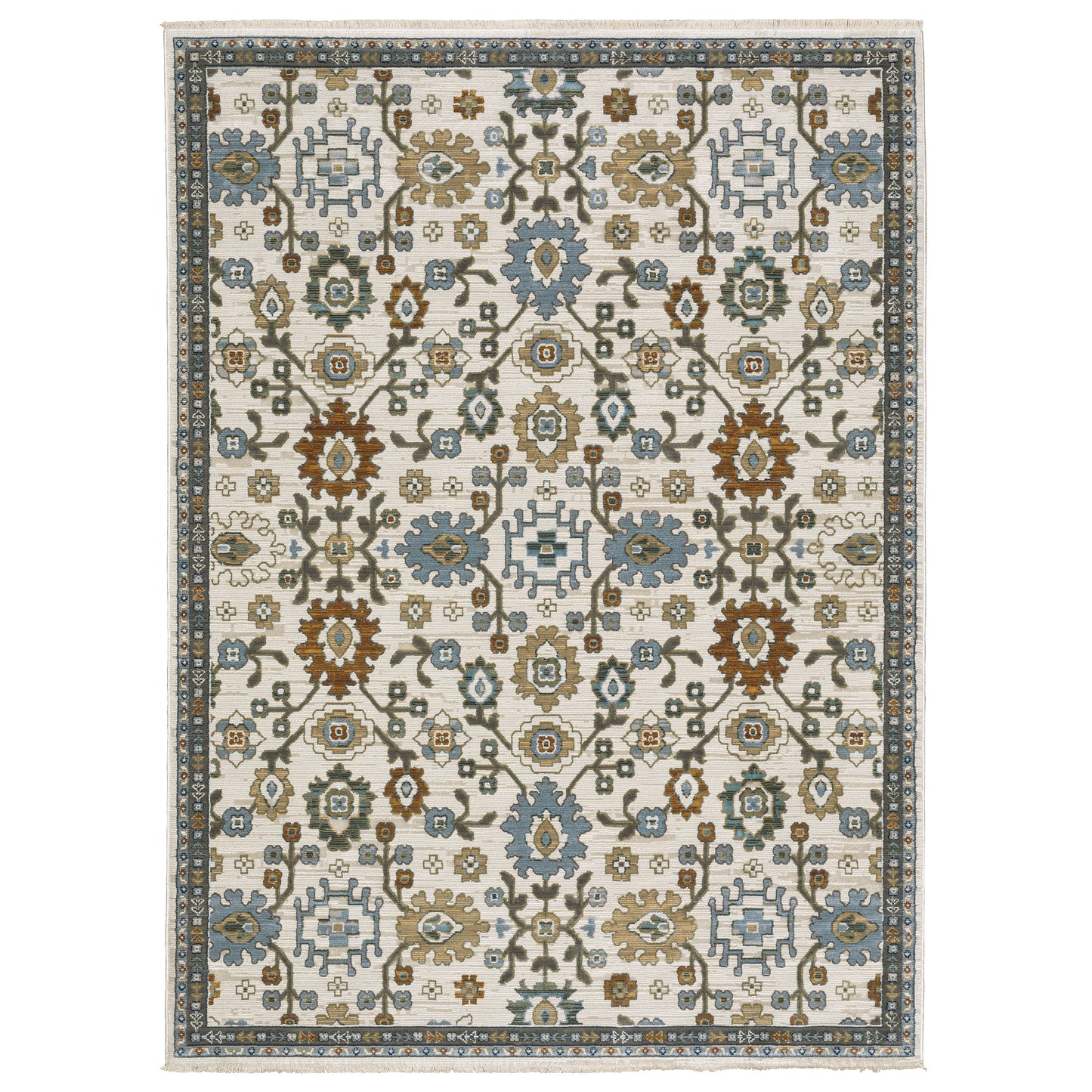 Oriental Weavers KEI07 KEIRA Traditional Indoor Area Rug