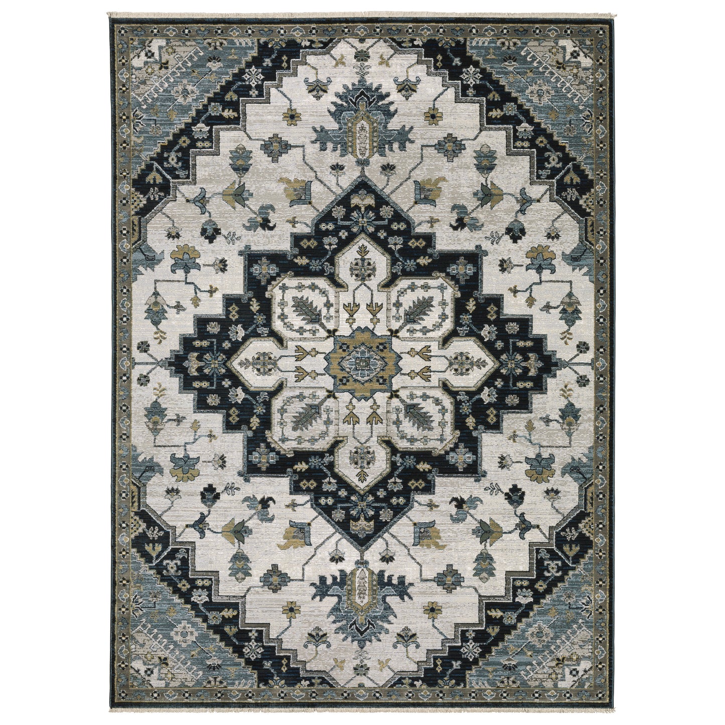 Oriental Weavers KEI03 KEIRA Traditional Indoor Area Rug