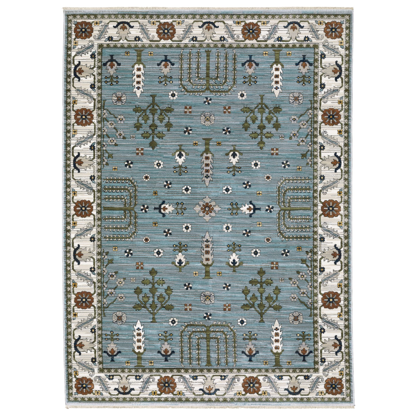 Oriental Weavers KEI07 KEIRA Traditional Indoor Area Rug