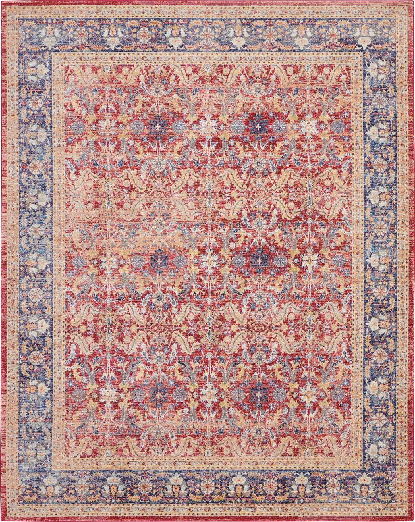 Ankara Global ANR02 Machine Made Synthetic Blend Indoor Area Rug By Nourison Home From Nourison Rugs