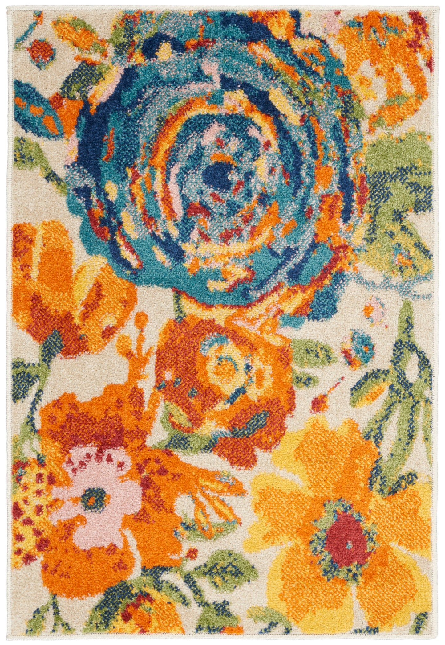 Nourison Home Allur ALR07 Contemporary Floral Indoor Area Rug