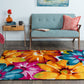 Tayse Abstract Area Rug SMP10-Zinnia Contemporary Cut Pile Indoor Polypropylene