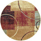 Tayse Abstract Area Rug ELG54-Tacoma Contemporary Cut Pile Indoor Polypropylene