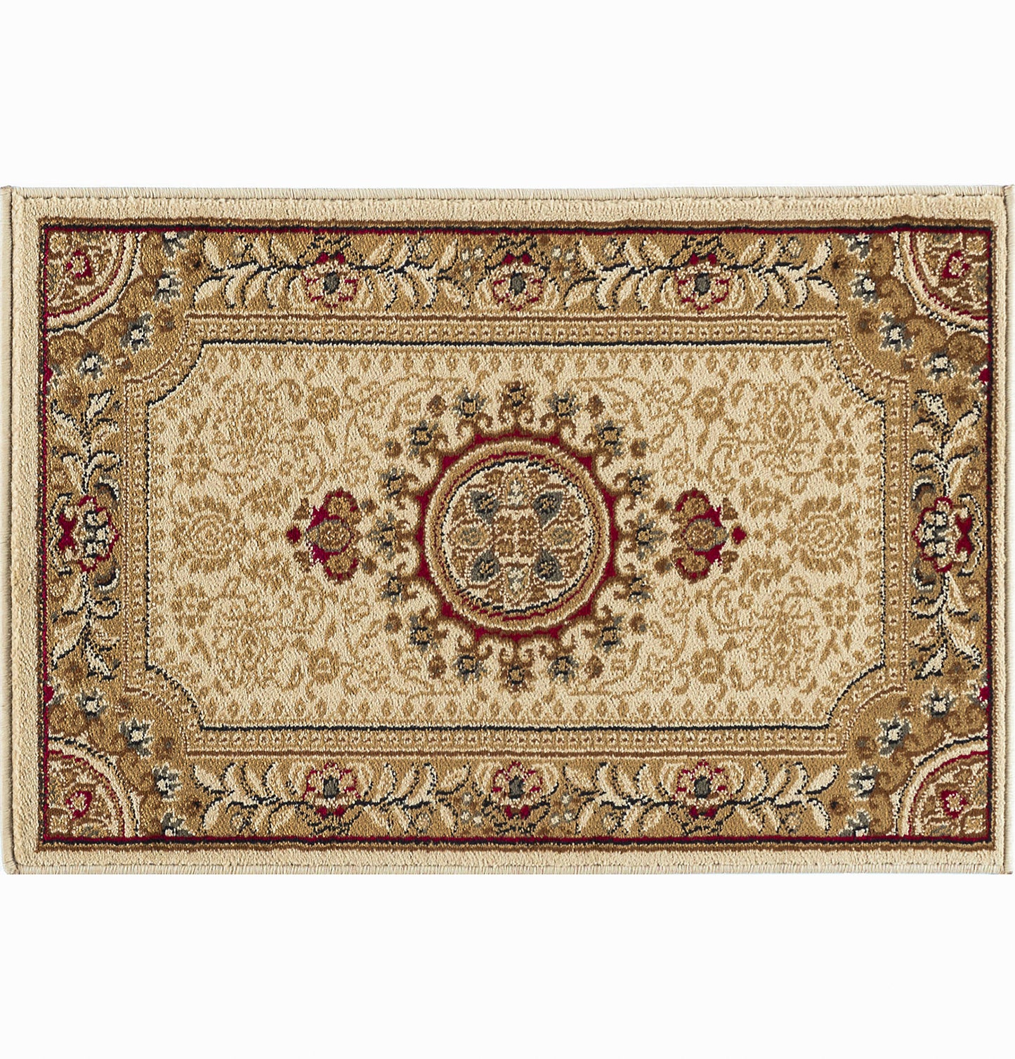 Tayse Oriental Area Rug SNS46-Jayden Traditional Cut Pile Indoor Polypropylene