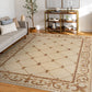 Tayse Border Area Rug SNS48-Orleans Traditional Cut Pile Indoor Polypropylene