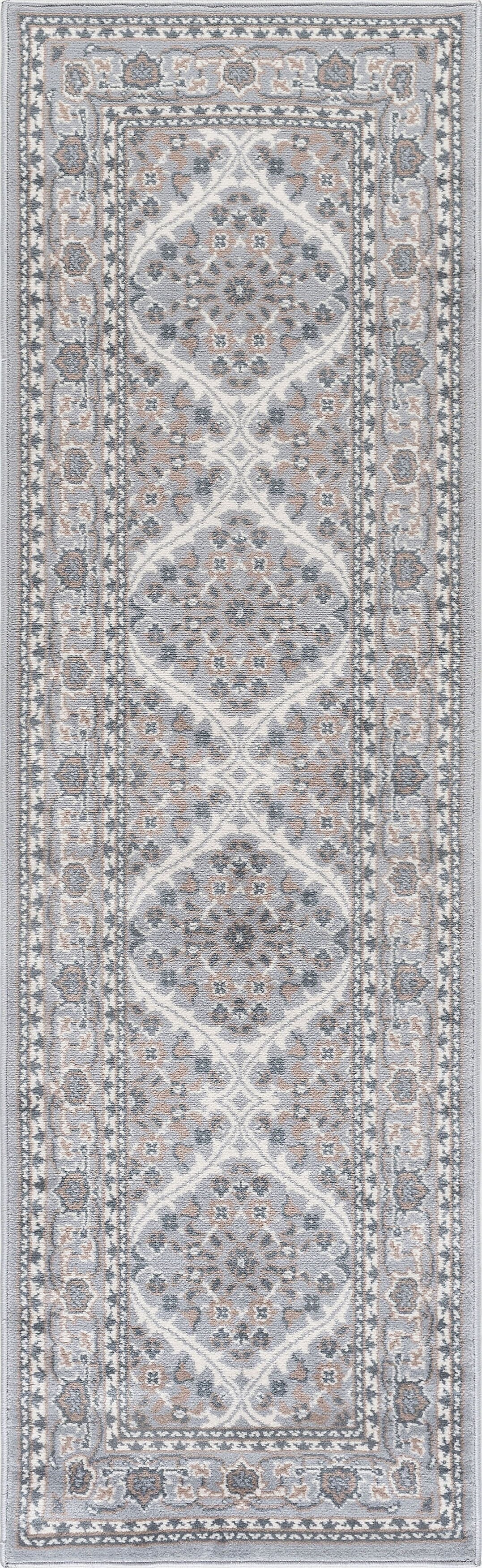 Tayse Oriental Area Rug MDN37-Beauregard Traditional Cut Pile Indoor Polypropylene