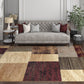 Tayse Geometric Area Rug ELG52-Augusta Contemporary Cut Pile Indoor Polypropylene