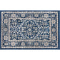 Tayse Oriental Area Rug MDN37-Beauregard Traditional Cut Pile Indoor Polypropylene