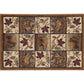 Tayse Lodge Area Rug NTR66-Portrait Wildlife Novelty Cut Pile Indoor Polypropylene