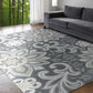 Tayse Floral Area Rug MDN39-Piper Transitional Cut Pile Indoor Polypropylene