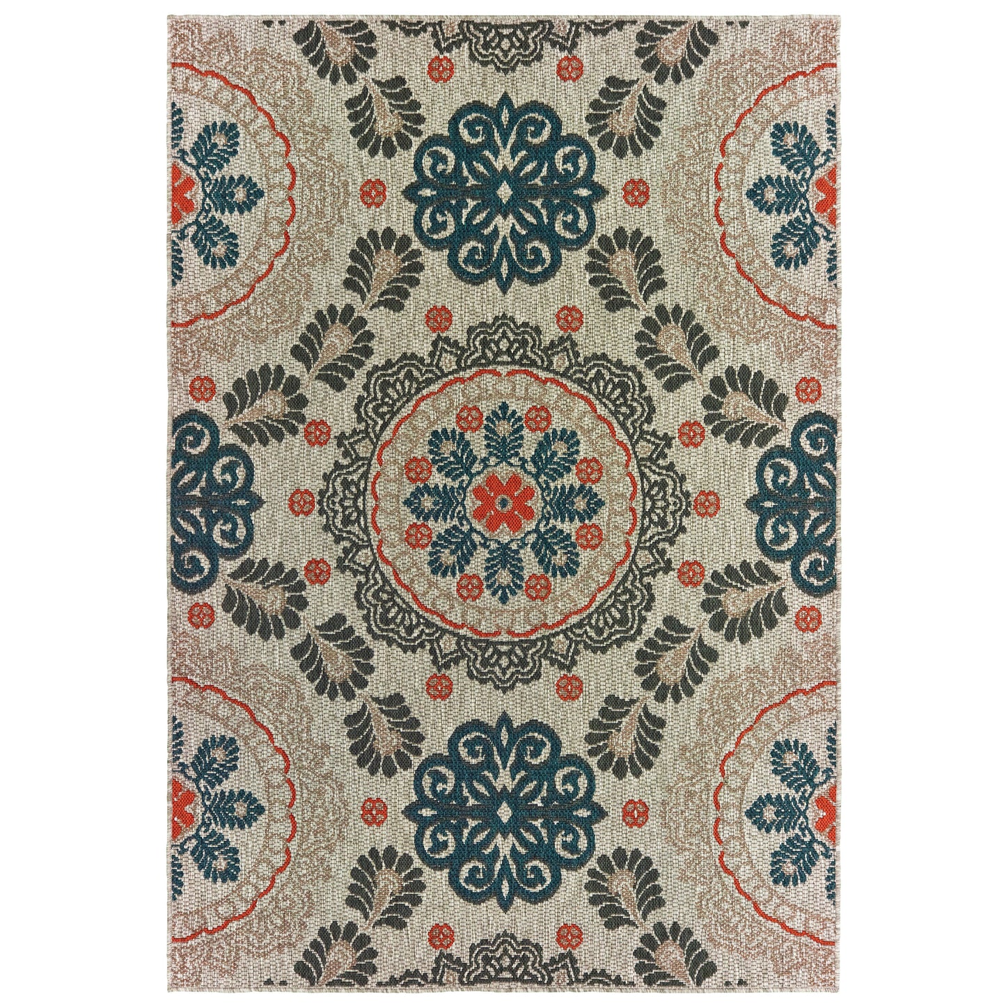 Oriental Weavers 8020K LATITUDE Outdoor Indoor/Outdoor Area Rug