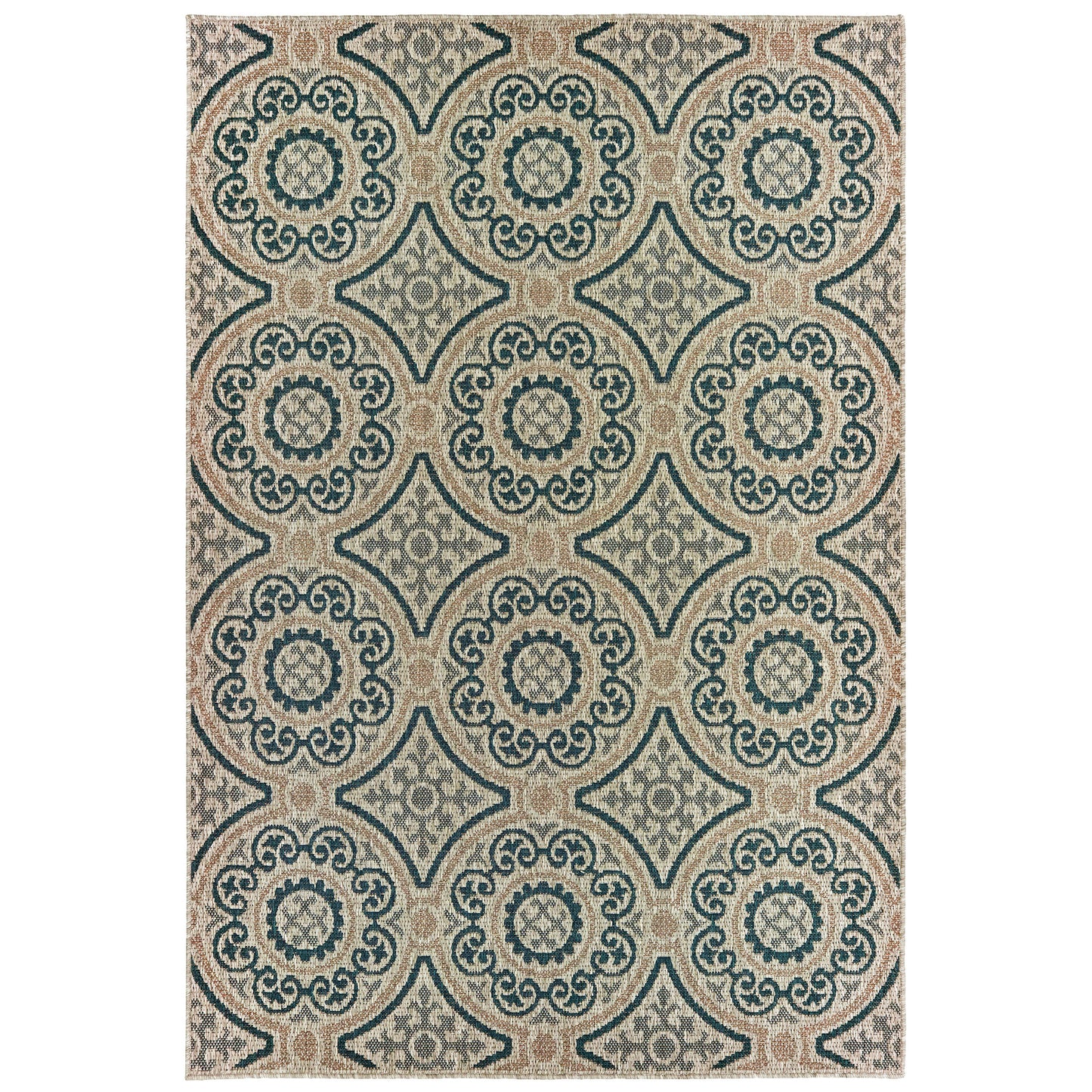 Oriental Weavers 8020K LATITUDE Outdoor Indoor/Outdoor Area Rug