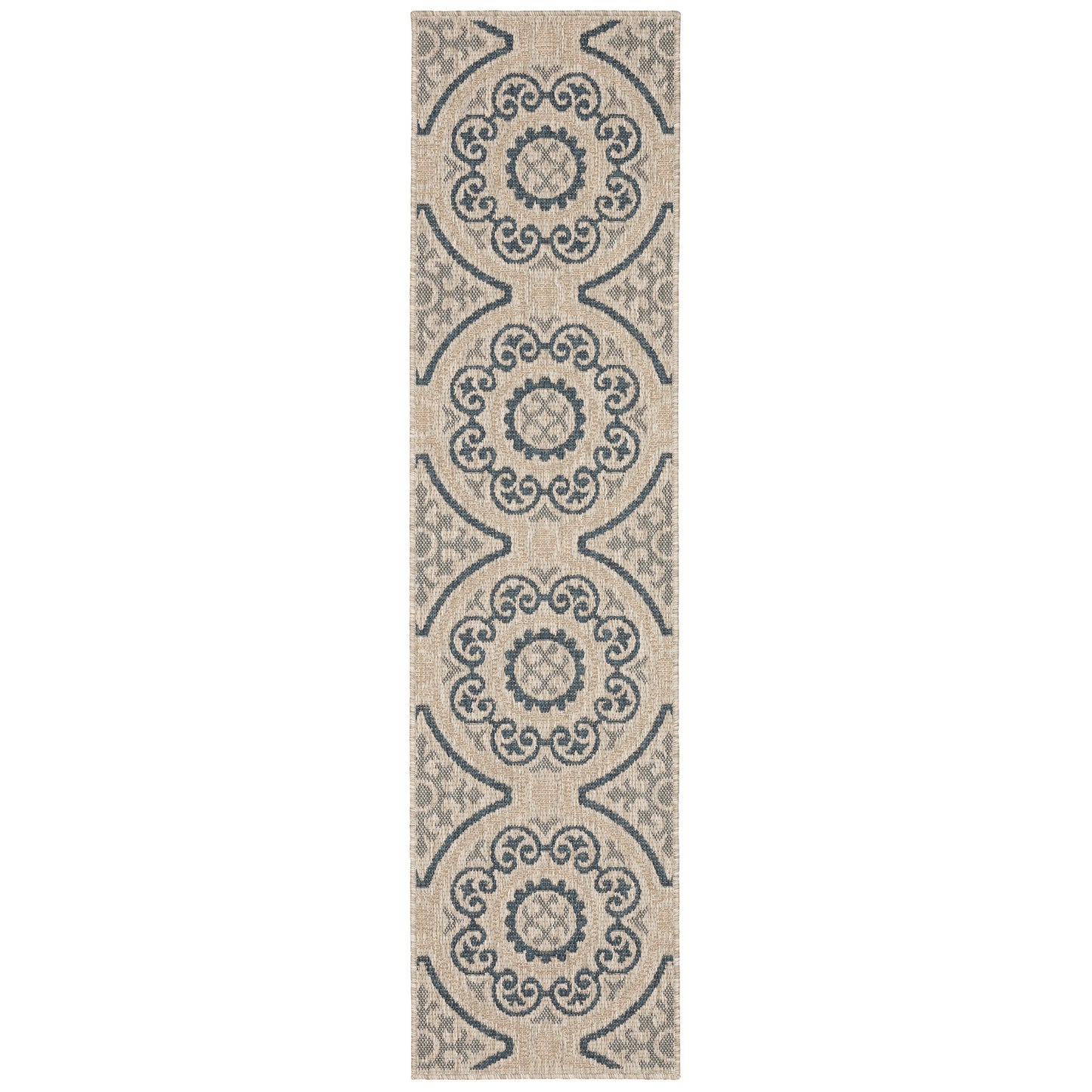 Oriental Weavers 8020K LATITUDE Outdoor Indoor/Outdoor Area Rug