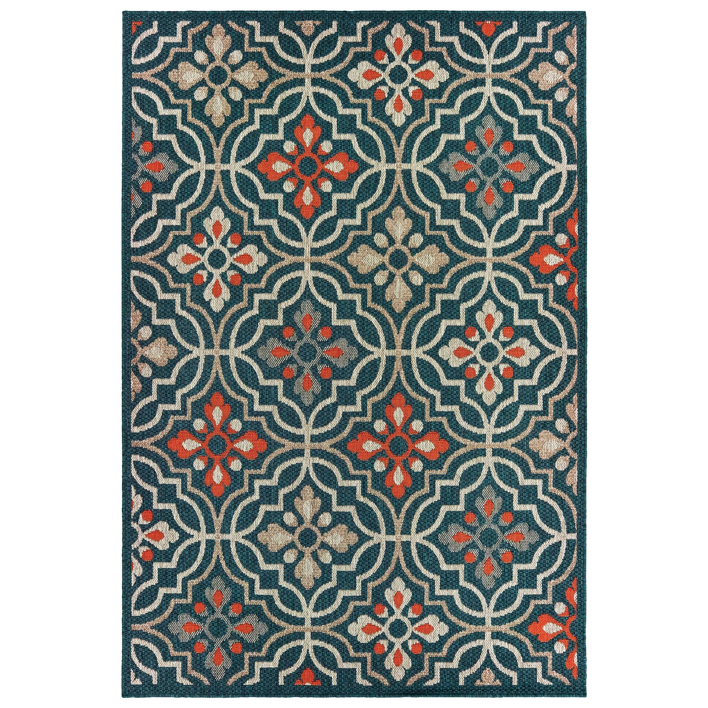 Oriental Weavers 8020K LATITUDE Outdoor Indoor/Outdoor Area Rug