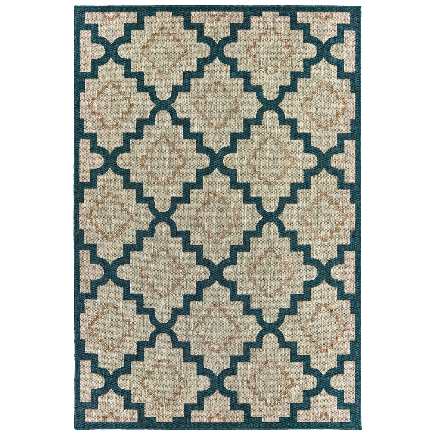 Oriental Weavers 8020K LATITUDE Outdoor Indoor/Outdoor Area Rug